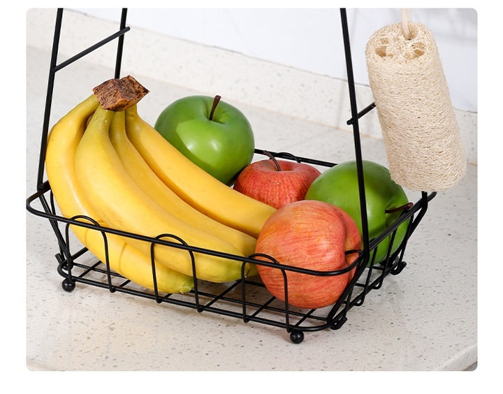 Iron Art Snack Fruit Basket Storage Basket Minimalist