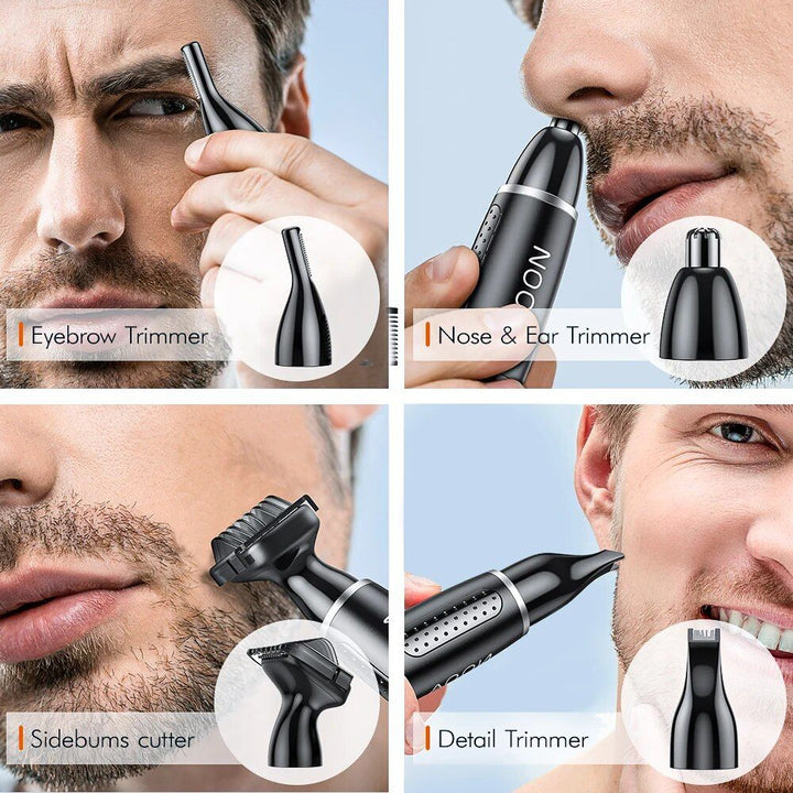 4-IN-1 Electric Nose & Ear Hair Trimmer for Men