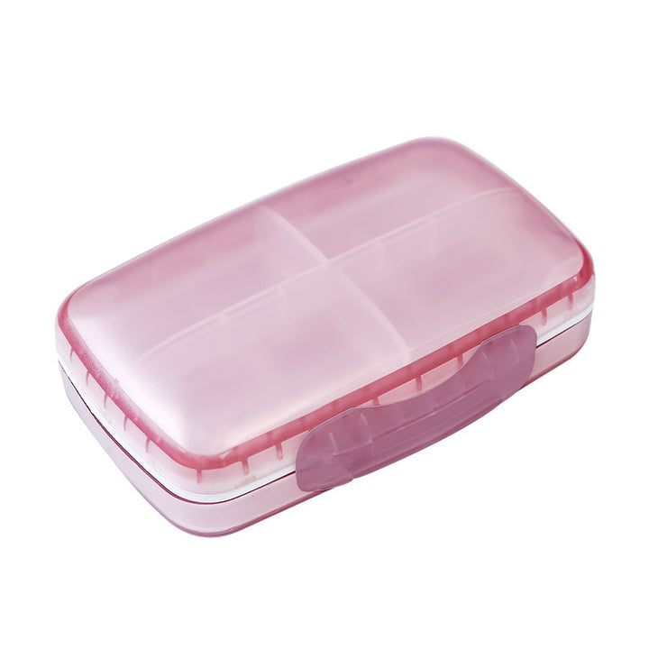 8 Compartments Large Capacity Sealed Waterproof Medicine Box