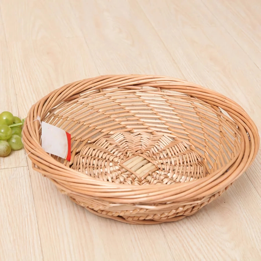 Eco-Friendly Wicker Bamboo Weaving Storage Basket