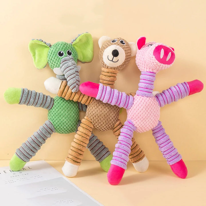 Cute Animal Plush Puzzle Toy