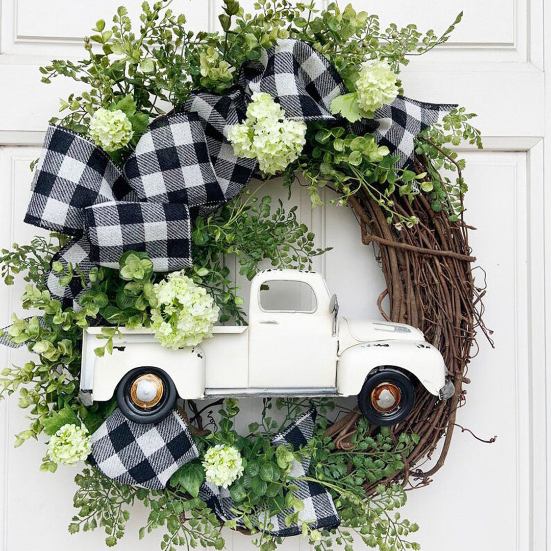 Christmas Wreath Venue Props Front Door Decorations