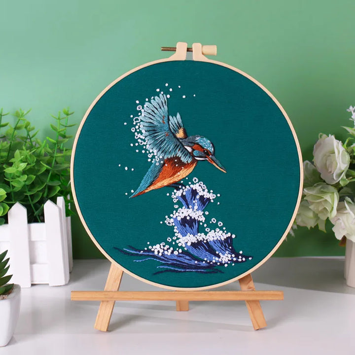 Coastal Pattern Embroidery Starter Kit