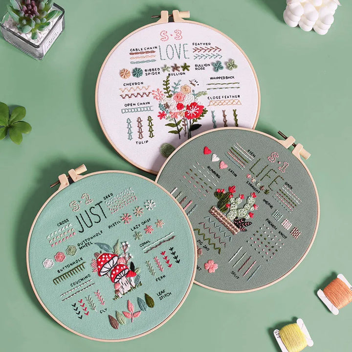 3-Piece Embroidery Starter Kit for Beginners