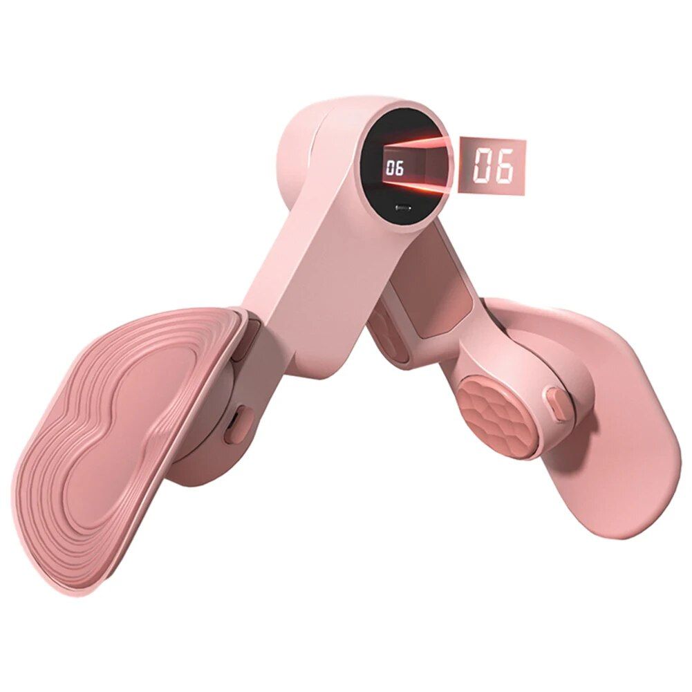 360° Adjustable Pelvic Muscle Trainer with Non-Slip Design and Smart Counter