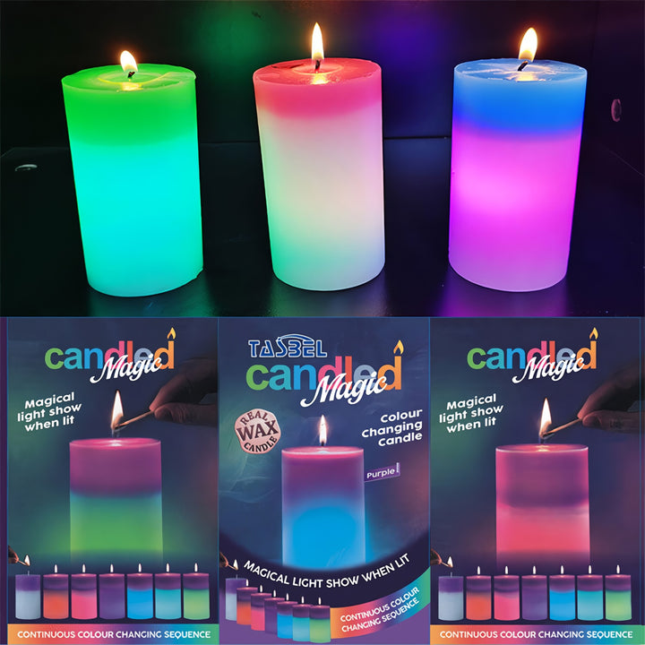 Color Changing LED Wax Candles