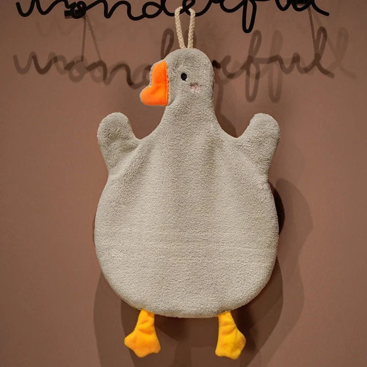 Cute Duck Microfiber Hand Towel