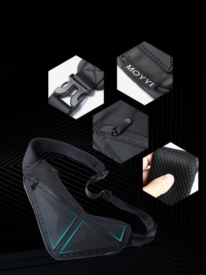 Men's Sports Waterproof Cross Body Chest Bag