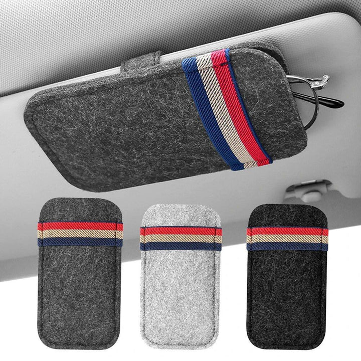 Universal Car Visor Sunglasses Holder