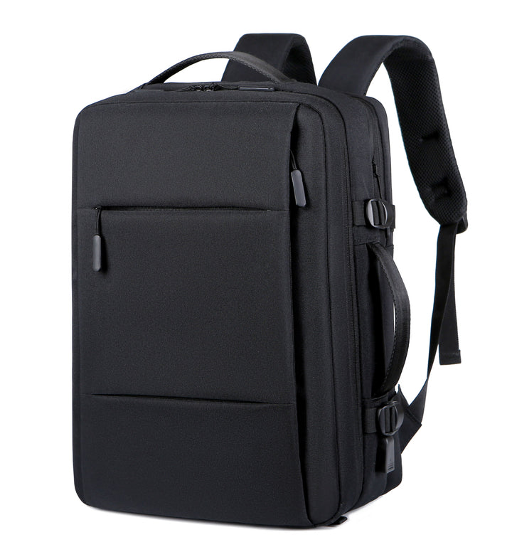 Classic Expandable Travel Backpack with USB Charging Port