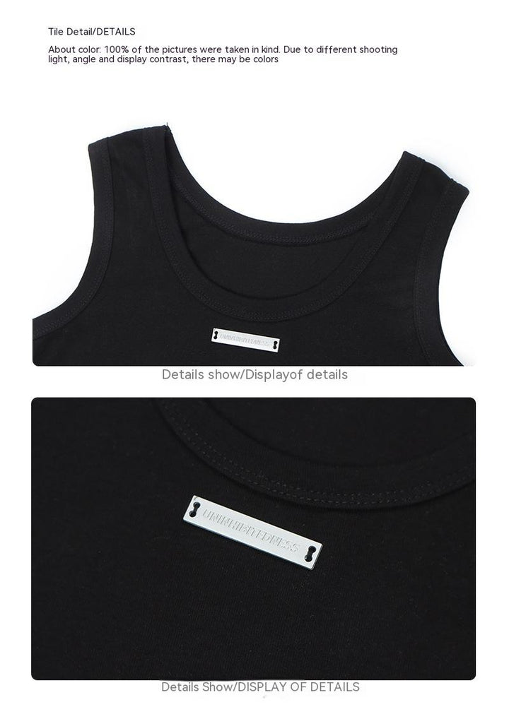 Women's Street Fashion Special-interest Design Short Strap Vest