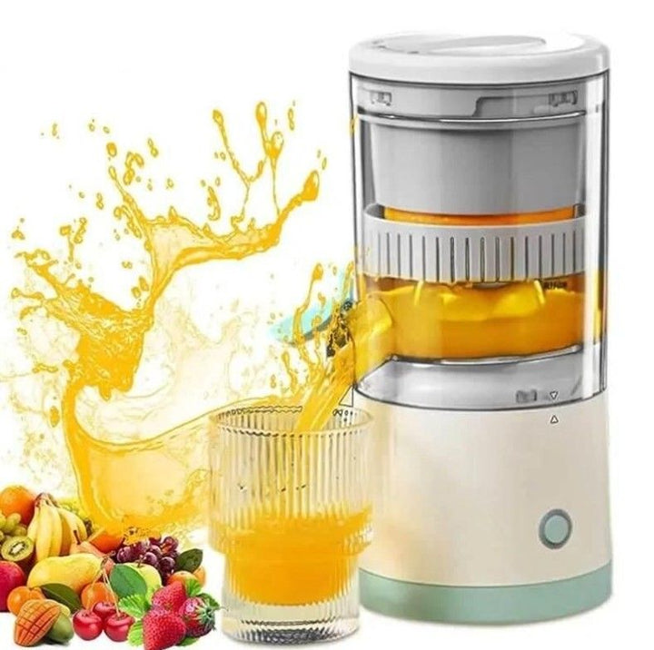 Compact USB Rechargeable Electric Juicer - Stainless Steel Blade, Multi-Fruit Capability, Easy Clean