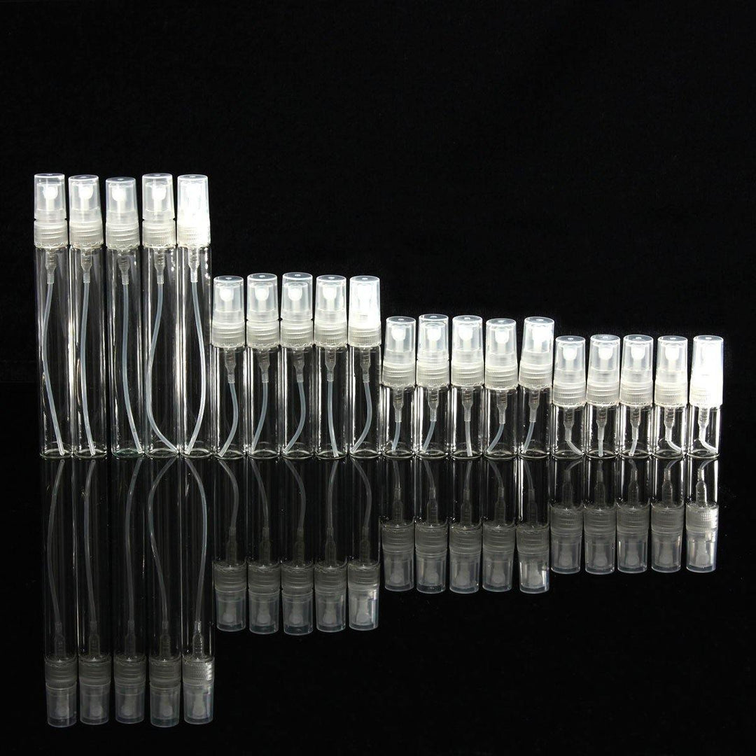 5pcs Atomizer Pump Glass Spray Bottle Perfume Bottle Empty Bottle 2/3/5/10ml - MRSLM