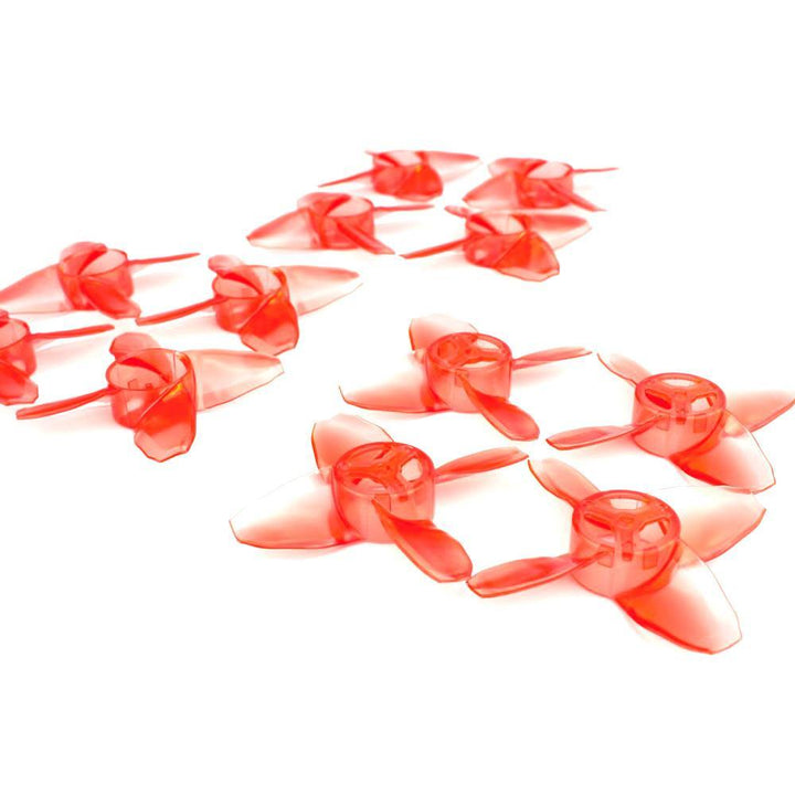 2 Pairs Emax Tinyhawk Indoor FPV Racing Drone Spare Part Avan TH Turtlemode Propeller 4-Blade 40mm - MRSLM