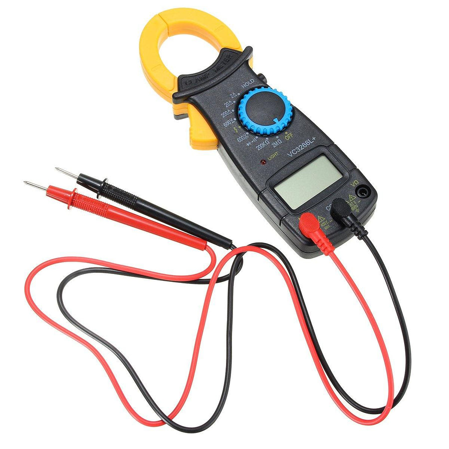 VC3266L+ Digital Clamp Meter Multimeter Electronic AC DC Volt Voltage Amp Ohm Tester Meter - MRSLM