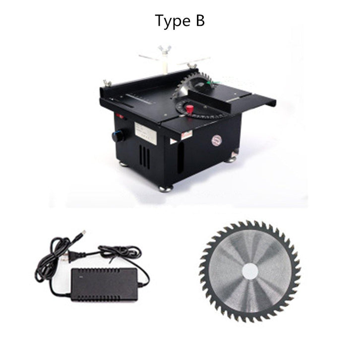 100V-240V Mini Household Table Saws Woodworking Micro Precision Bench Saws Multifunctional Cutting Machine - MRSLM