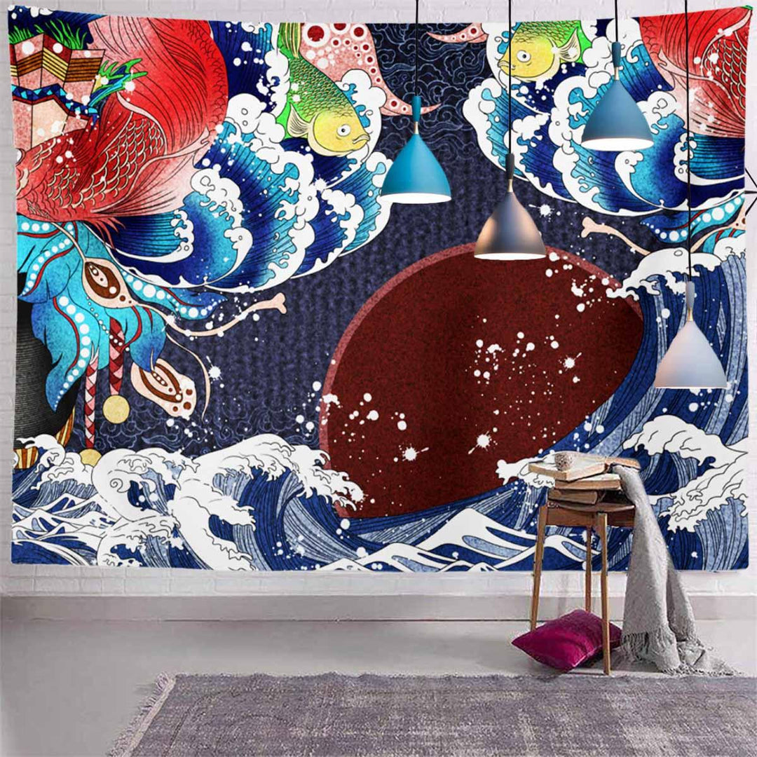 Wall Hanging Tapestry Home Decor Living Room Background Wall Cloth Carpet Home Living Bedroom Decoration - MRSLM