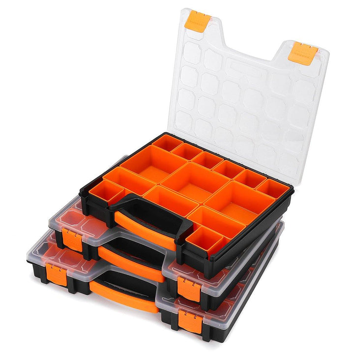 Part Storage Organizer with 10/14/15/22 Compartment Plastic Tool Box Screw Case - MRSLM