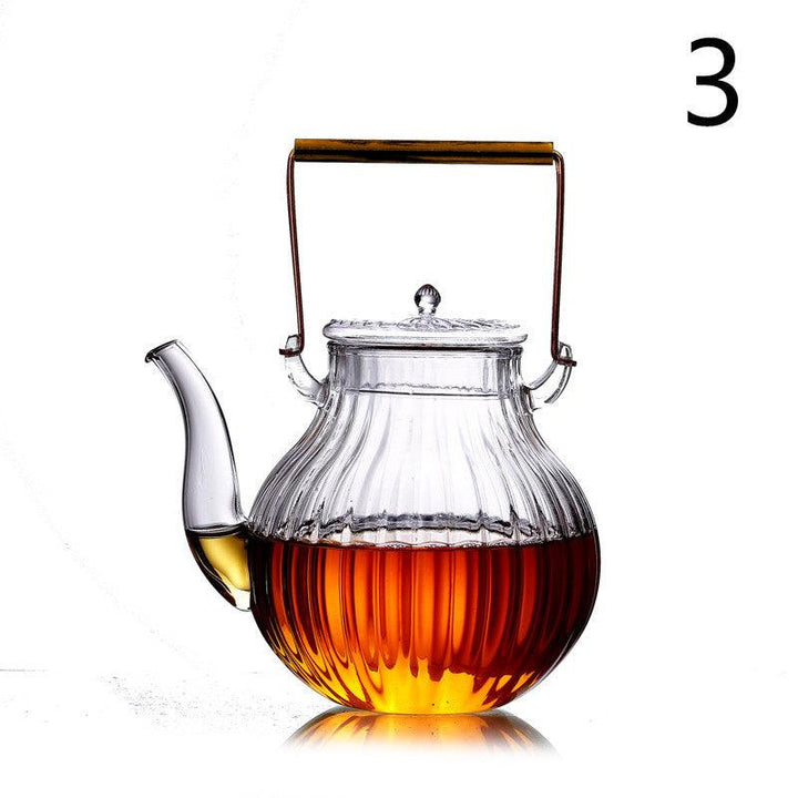 Handmade High Temperature Resistant Imperial Concubine Warm Wine Glass Jug Set - MRSLM