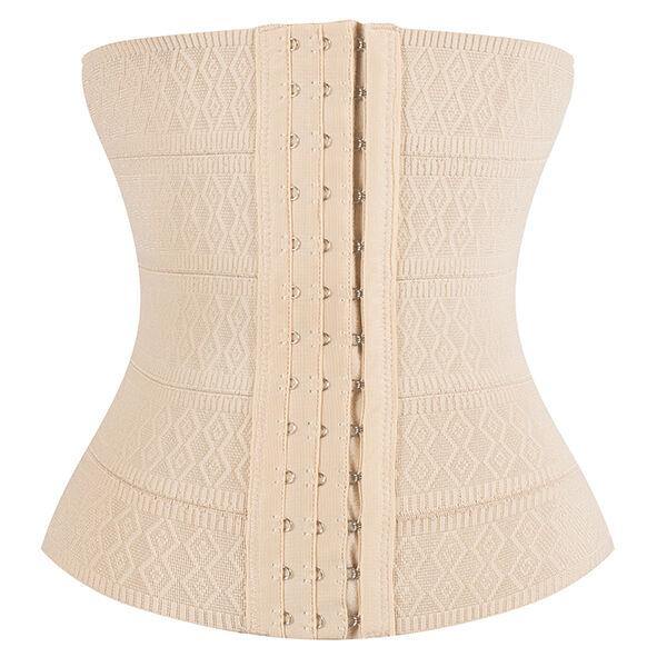 Breathable Elastic Corset Waist Trainer Body Shaper Slim Belt Modeling Strap Shapewear - MRSLM