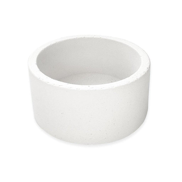 White Round Planter - MRSLM