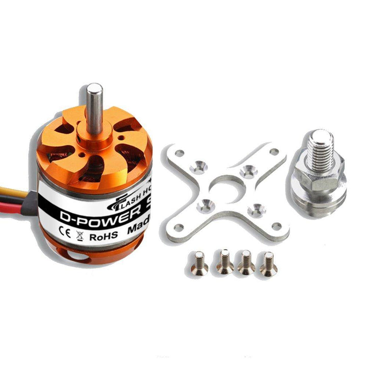 Flash Hobby D3542 1000KV 1250KV 1450KV 2-4S Brushless Motor For RC Airplane - MRSLM