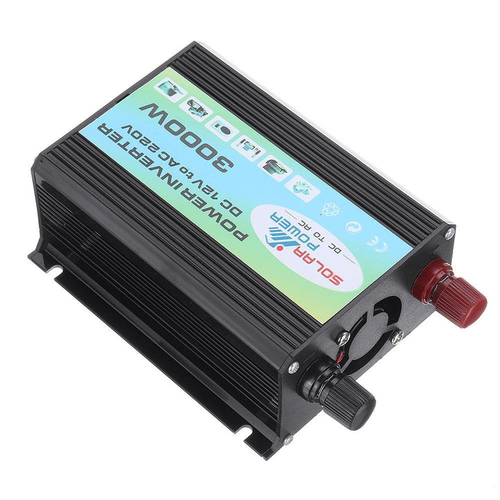 3000W Power Inverter DC 12V to AC 220V Boat Car Inverter USB Charger Converter - MRSLM