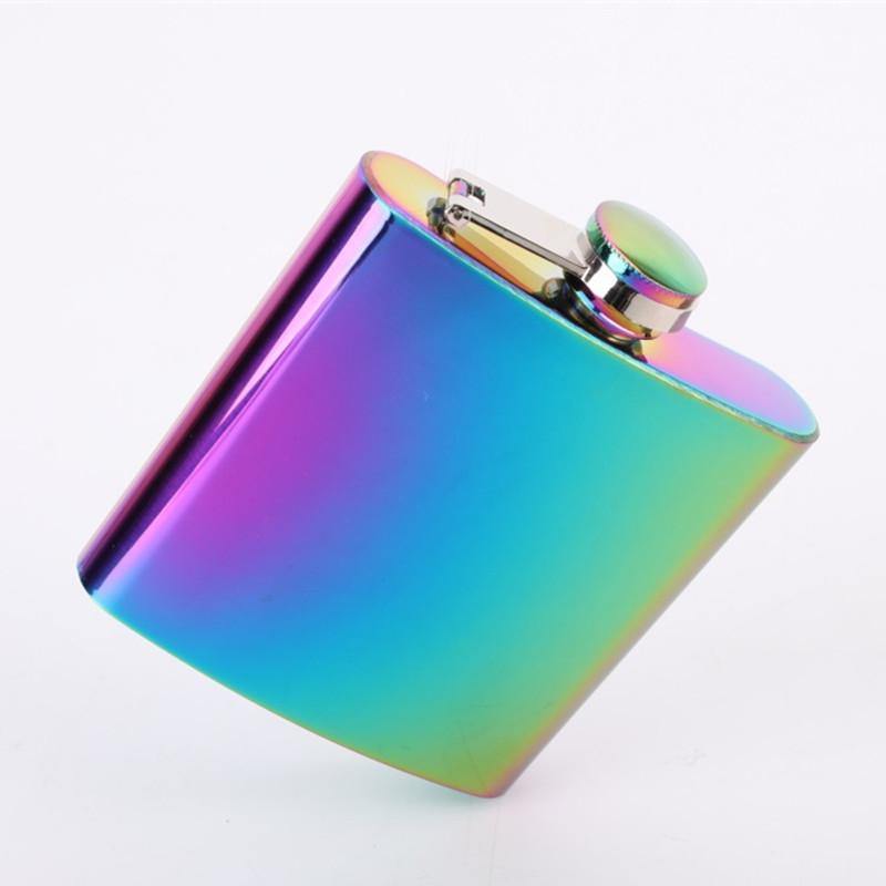 7OZ/8OZ Stainless Steel Hip Flask Liquor Whiskey Alcohol Pocket Bottles Winebottle Gift - MRSLM