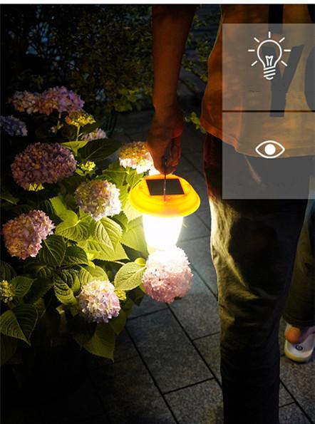 Solar portable lamp (White) - MRSLM