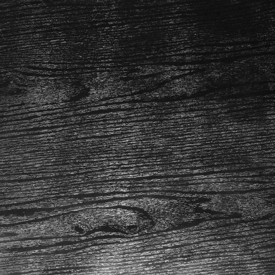 Black Wood Looking Textured Self Adhesive Decor Contact Paper Vinyl Shelf Liner Wall Paper - MRSLM