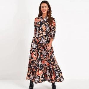 Casual slim dress - MRSLM