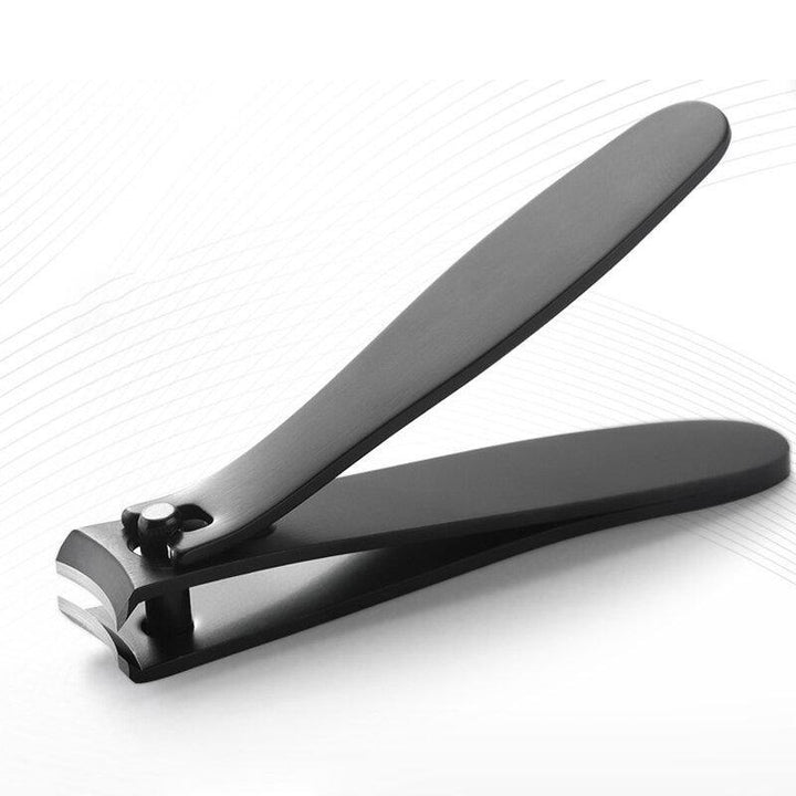 Stainless Steel Black Large Nail Clippers For Trimming Hands And Feet Nails Creative Nail Clipper - MRSLM