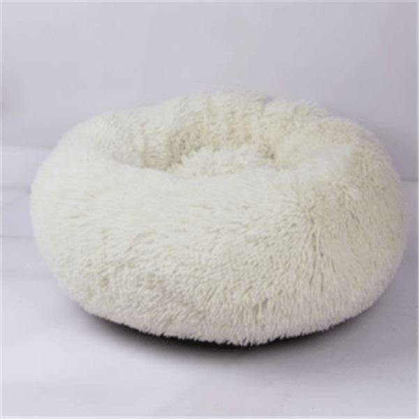 Round Long Hairy Autumn And Winter Nest Pad Cat Mattress - MRSLM