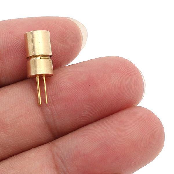 650nm 10mw 5V Red Dot Laser Diode Mini Laser Module Head for Equipment Industry 6x10.5mm - MRSLM