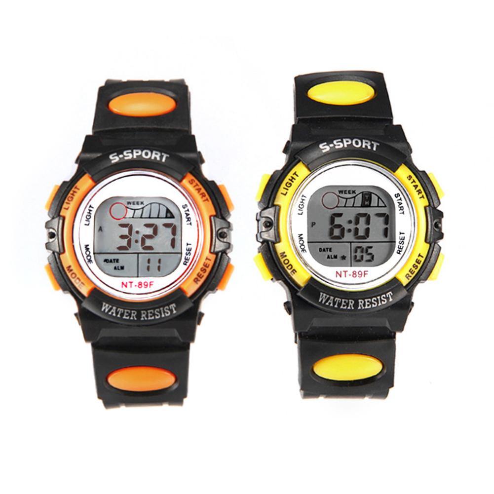 Multi-functional Children Sports Luminous LED Digital Date Alarm Wrist Watch - MRSLM