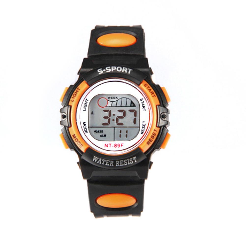 Multi-functional Children Sports Luminous LED Digital Date Alarm Wrist Watch - MRSLM