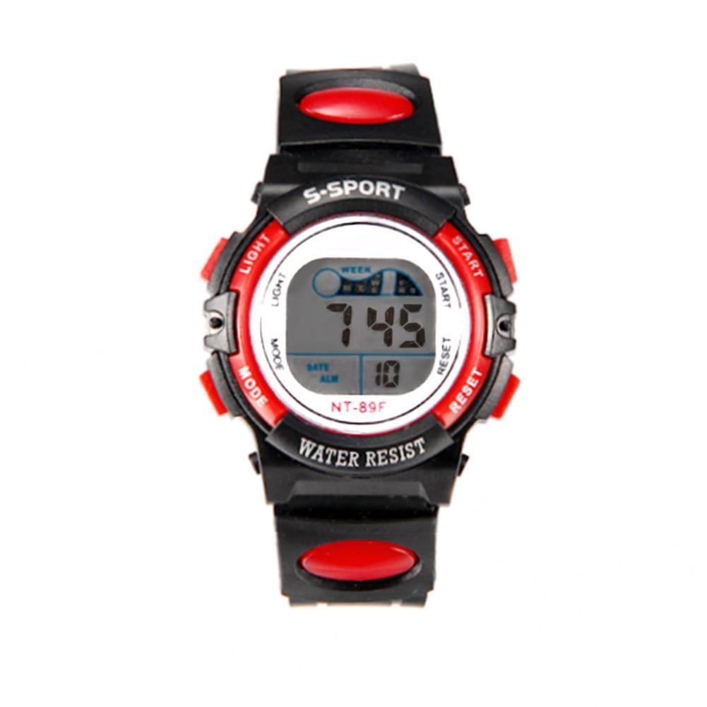 Multi-functional Children Sports Luminous LED Digital Date Alarm Wrist Watch - MRSLM