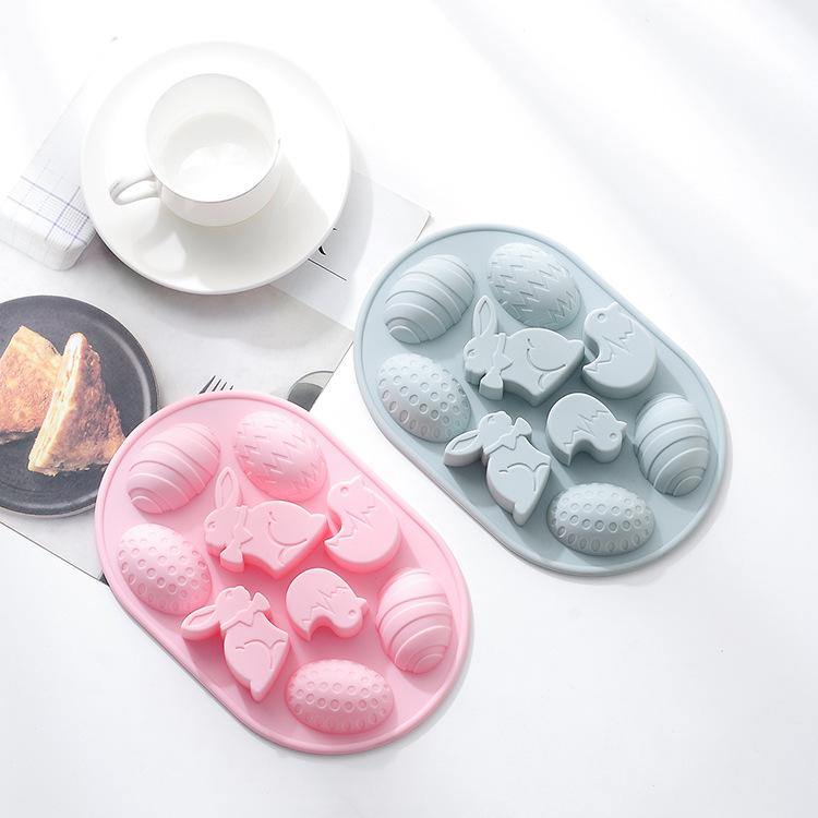 3D Animal Shaped Silicone Mold Multi-holes Pudding Cupcake Art Cake Mould Baking Pastry Mousse Chocolate Mold Cake Tools - MRSLM