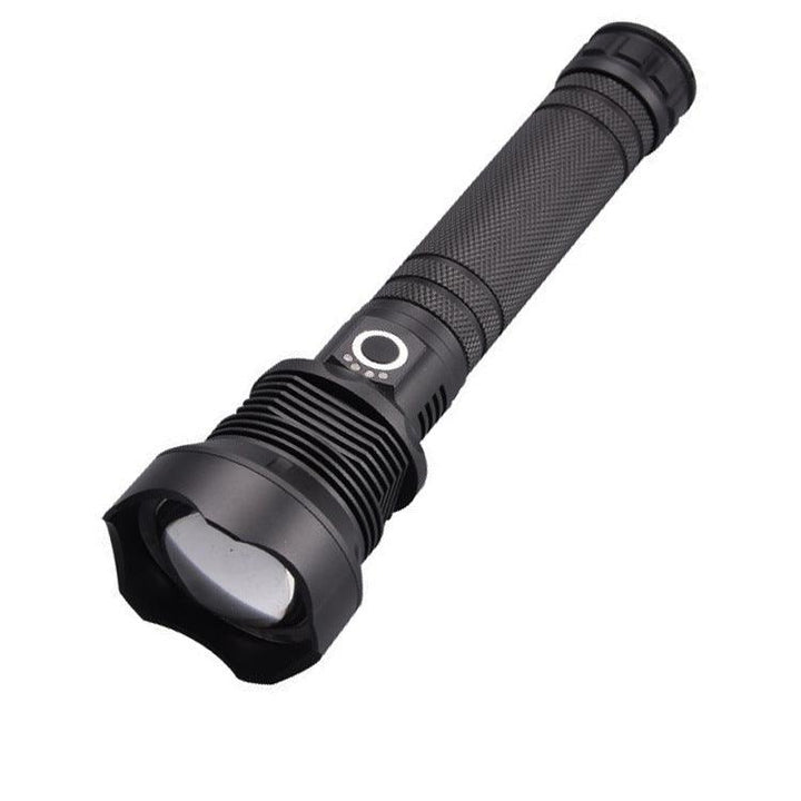 The New P50 Flashlight Strong Light Long-range USB Charging Telescopic Zoom - MRSLM