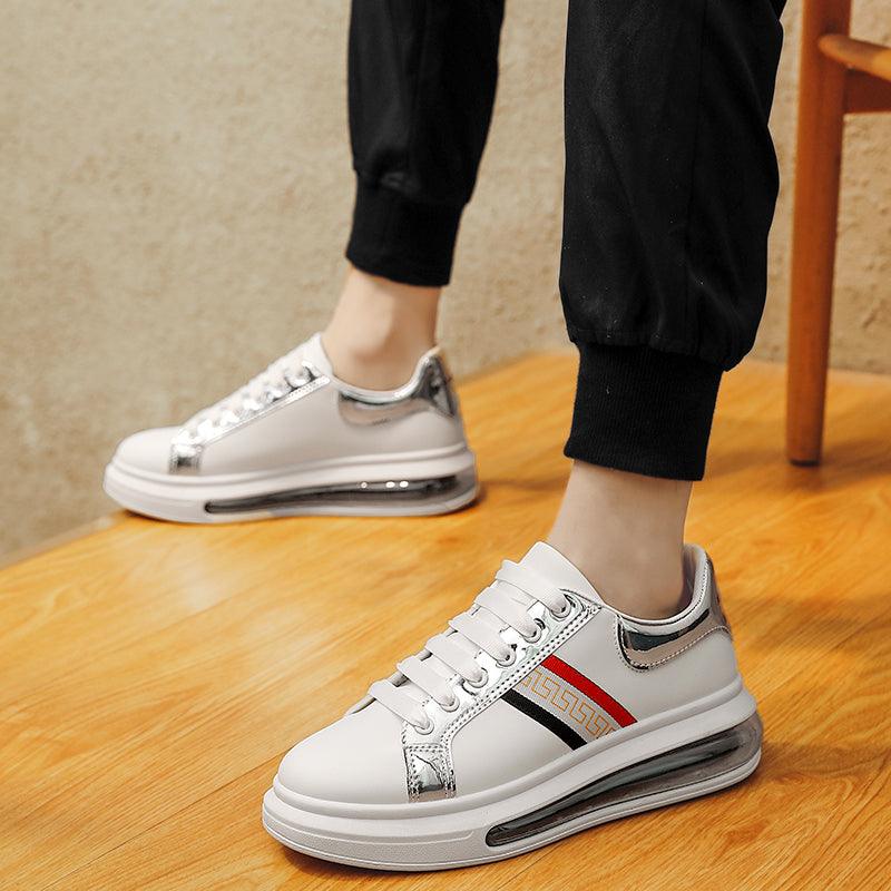 Men's Low-top Sneakers Round Toe Flat Heel Men's Trendy Shoes Men's Casual Shoes - MRSLM