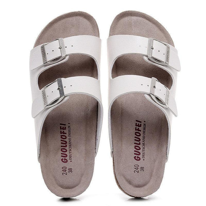 Sandals And Slippers With Double Buckle - MRSLM