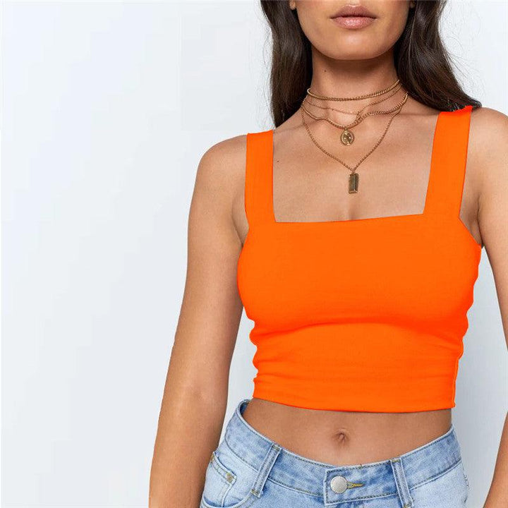 Fashion Women's T-shirt Crop Top - MRSLM