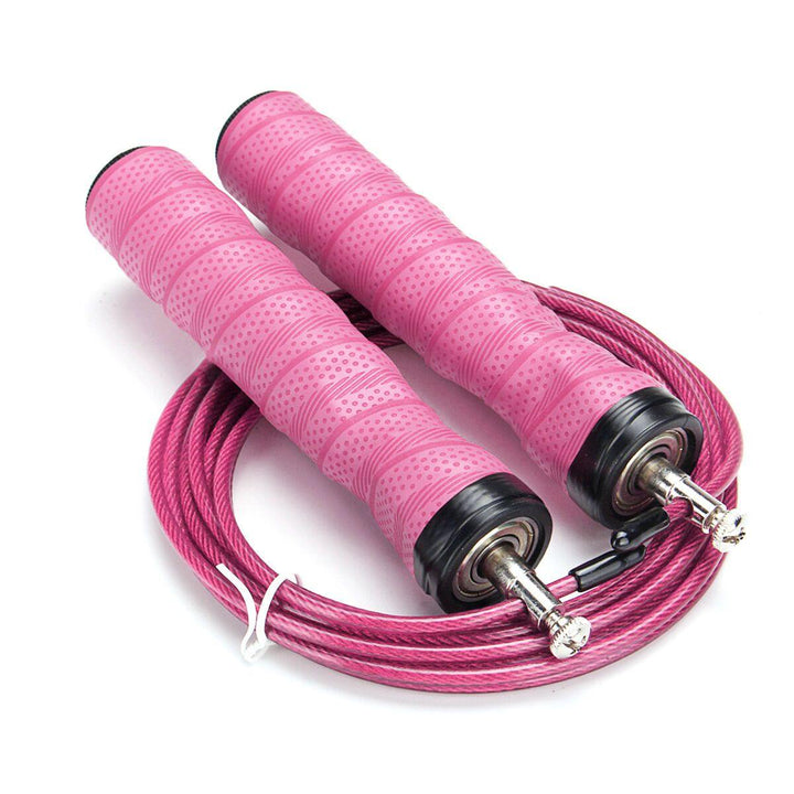 Adjustable Skipping Rope Fitness Speed Jump Ropes Gym Boxing Wrap Rope Jumping - MRSLM