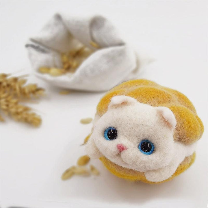 Wool Felt Dumpling Fabric DIY Gift Poke Poke Material Pack - MRSLM