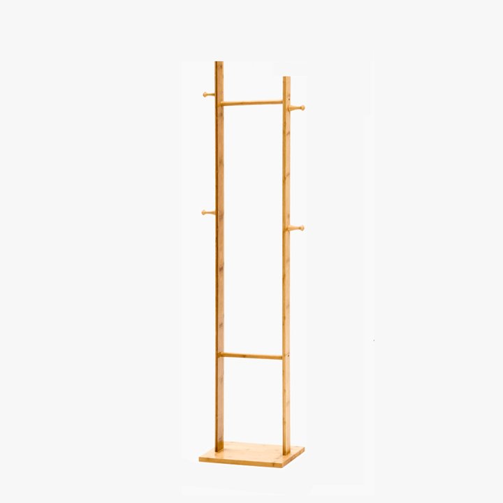 Wooden Garment Coat Clothes Stand Rack Hat Shoe Hanger Holder Shelf Organizer - MRSLM