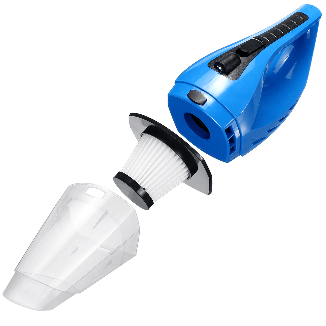 12V 150W Cordless Handheld Vacuum Cleaner Strong Suction Dust Busters Wet & Dry - MRSLM