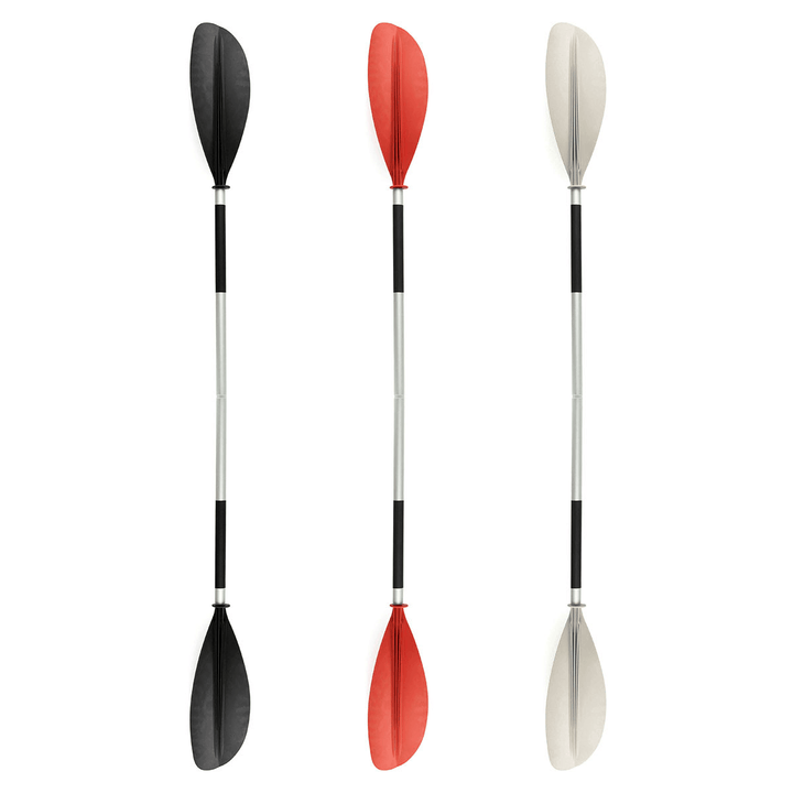 1 Pcs 213CM Aluminium Adjustable Double Head Detachable Kayak Paddle Canoe Oar Inflatable Boat Stand up Paddle for Surfing Surfboard Outdoor Water Sport - MRSLM