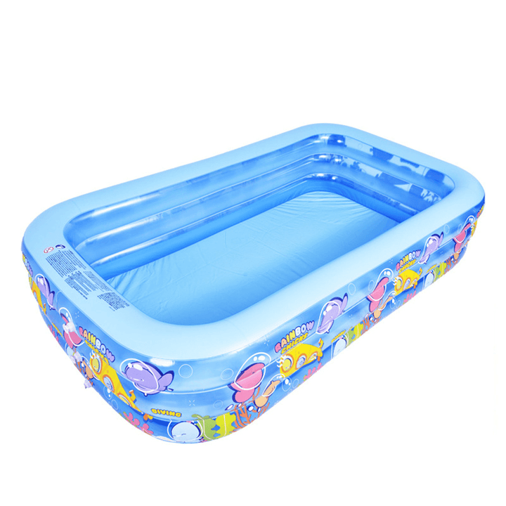 JILONG Inflatable Swimming Pool High Quality Outdoor Home Use Paddling Pool Kids Adults Large Size Inflatable Pool - MRSLM