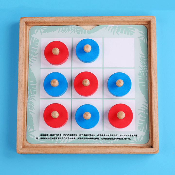 Children'S Teaching Aid Wooden Memory Chess to Improve Logical Thinking Ability Training - MRSLM