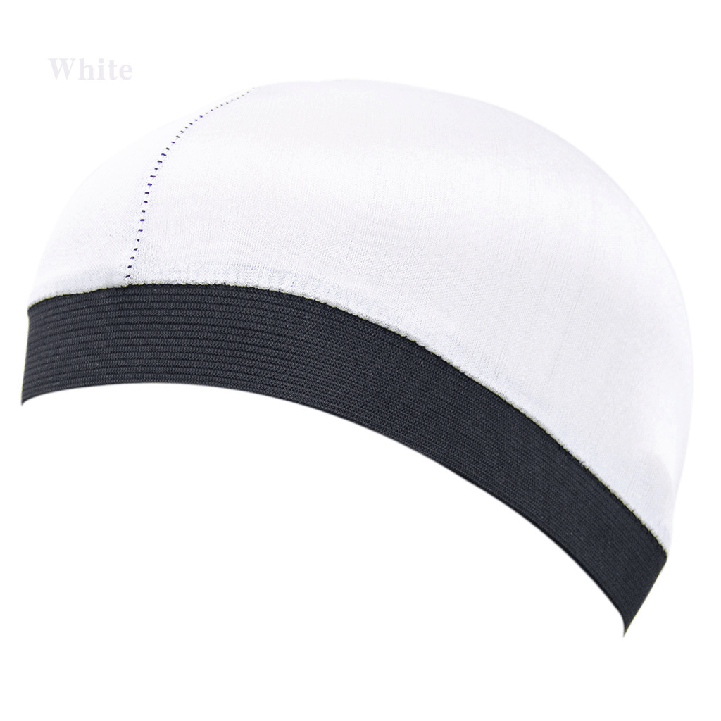 Silky Breathable Bottoming Wig Cap Wide-Brim Elastic round Cap - MRSLM